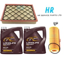 10L 5W30 OIL & AIR OIL FILTERS SERVICE KIT PACK FOR BMW X5 35d E70 2008 ONWARDS