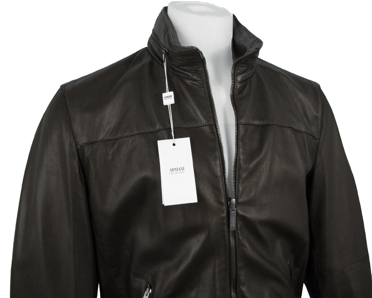 NEW $1995 Giorgio Armani Collezioni Reversible Leather NEW $1995 Giorgio Armani Collezioni Reversible Leather