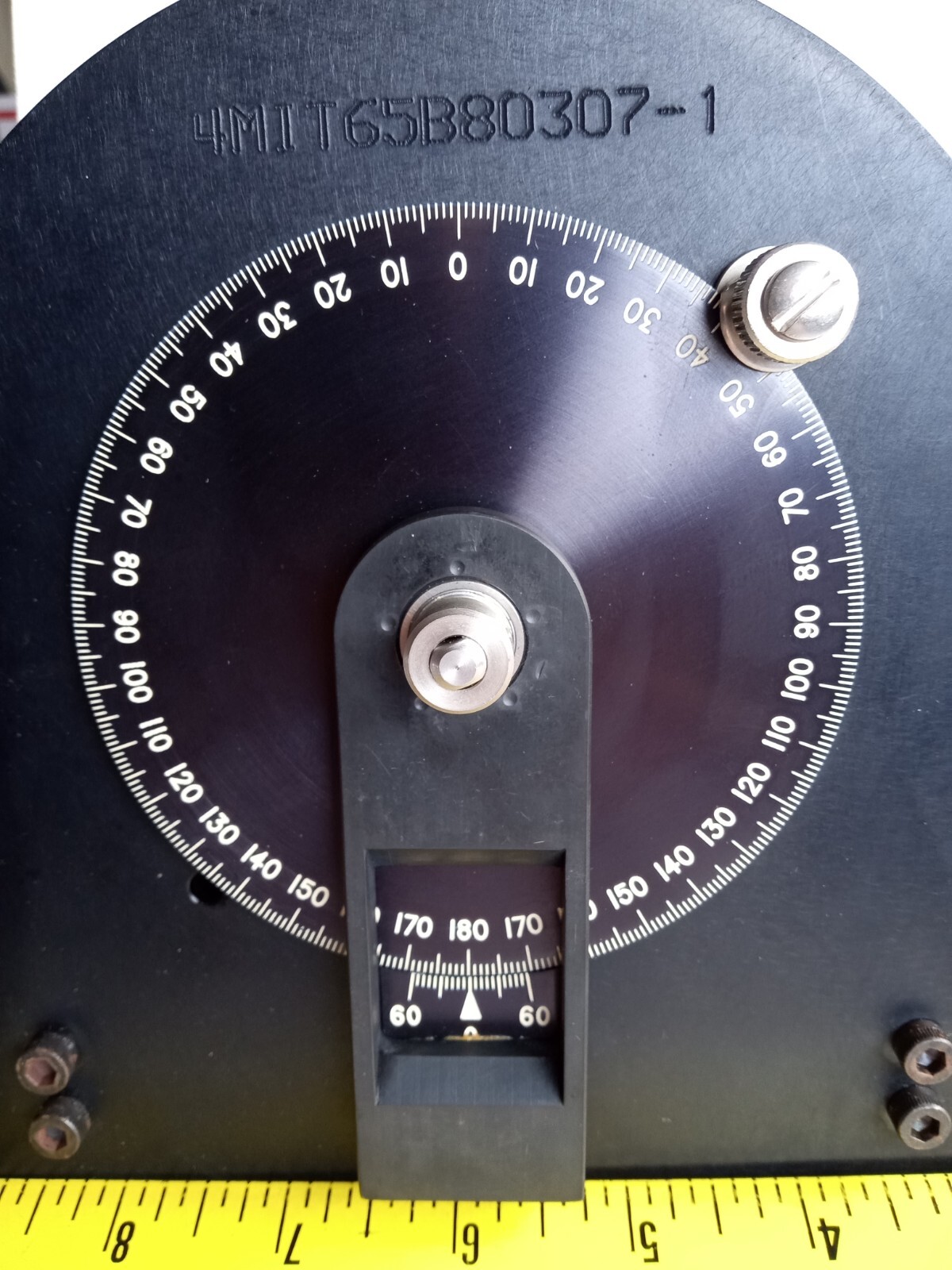 PROP PROTRACTOR AIRCRAFT AILERON FLAP ELEVATOR CONTROL RIGGING TOOL RV4