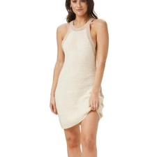 The Normal Brand Women's Size XS Camel Carmen Mini Dress Knitted NWT