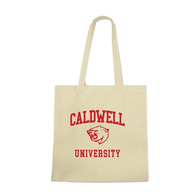 Caldwell University Cougars CU Institutional NCAA Team Seal Tote Bag