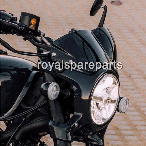 Pantalla De Vuelo Urbana Tinteada Royal Enfield 'Shotgun 650' Original - Imagen 6 de 7