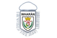 Mini Flag Pennant Country Car Decoration Souvenir Coat Of Arms Oran Algeria