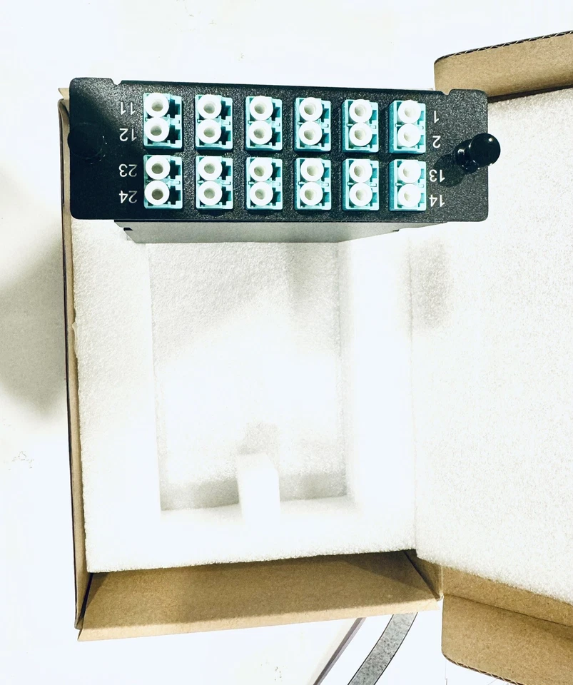 FHD LC Splice Cassette with Pigtails, 24 Fibers OM4 Multimode,12 x LC UPC Duplex - Image 2 of 4