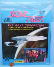 Panini GERMAN / Hebrew Sticker Book '92 Next Generation Raumschiff Enterprise
