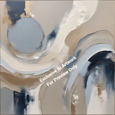 Digital Picture Drawing AI Art Abstract Calming Peaceful Harmonious Flow