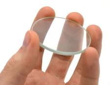 Double Convex Lens, 200mm Focal Length, 2" (50mm) Diameter - Eisco Labs