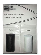 38G Dark Grey. Granite Worktop Epoxy Repair Putty. For Chips, Cracks & Defects.
