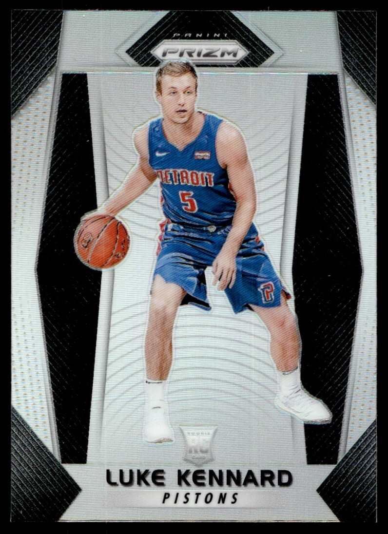 2017-18 Panini Prizm Silver Luke Kennard Rookie Detroit Pistons #171
