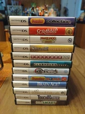 Nintendo DS Game Cases (Lot Of 12) With Manuals & Inserts 