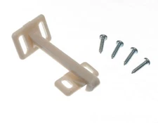 1,000 X Child Proof Cupboard Door Catch Sets White Nylon + Screws Onestopdiy N