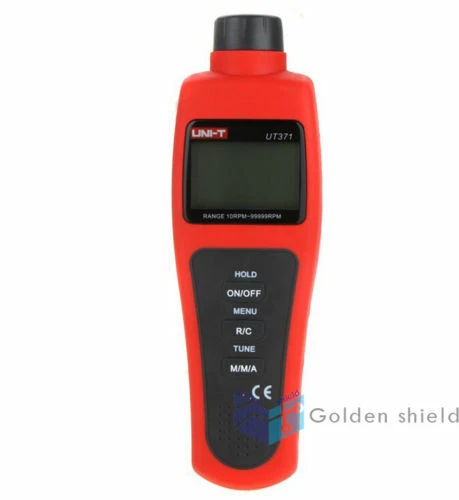 Velocímetro digital UNI-T UT371 10 a 99999 RPM sin contacto tacómetro datos H ✦K