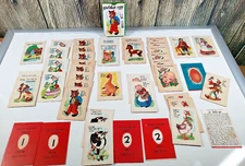 Golden Egg Card Game Rules Hong Kong Vintage 1950s Ephemera