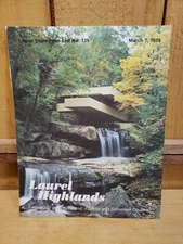 Frank Lloyd Wright Falling Water Pennsylvania Liquor Control Board Brochure 1979