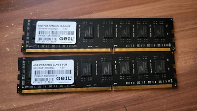 GEIL Black Dragon 2 x 4GB PC3-12800 CL9-9-9-28