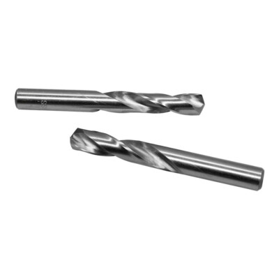 2 PC 8.6 mm Twist Straight Shank Flute Screw Machine Standard HSS Drill Bit
