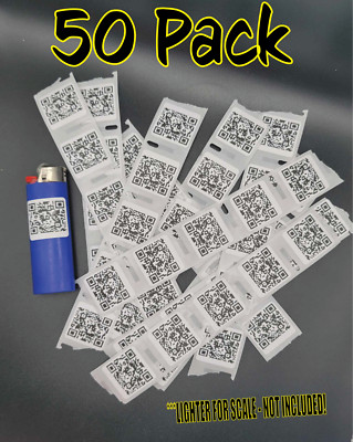 50PCS RICK ROLL MINI QR CODE stickers decal labels bulk lot never gonna youtube