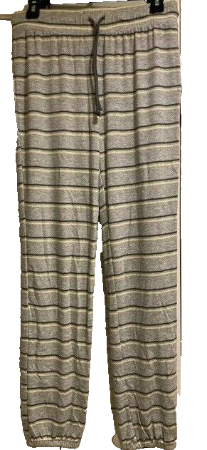 Alfani Womens Jogger Pajama Pants Multi-Colored XS grey (5424)