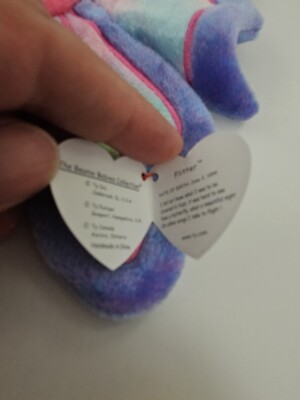 Ty Beanie Babies- Peluche, Multicolore, 10 Cm, 41246 - Foto 6