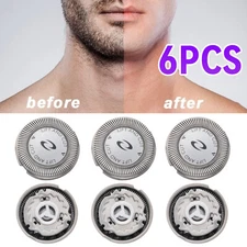 3/6PCS HQ3 HQ4 HQ55 HQ56 Replacement Heads fits Philips Norelco Shavers Blades