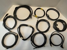 Lote de 10 cables coaxiales surtidos CATV 18AWG y RG-59/U 2020 Flex 6 RG-6 más