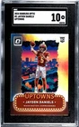 2024 Panini Donruss Optic Jayden Daniels Uptowns RC SSP #2 Commanders SGC 10