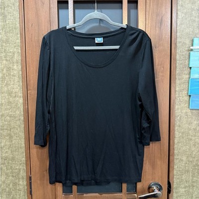 Ripskirt Hawaii 3/4 Sleeve Top XL EUC