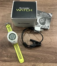 Sky Caddie Golf Watch Sport Series GPS Tracker Rangefinder w/ Charger White