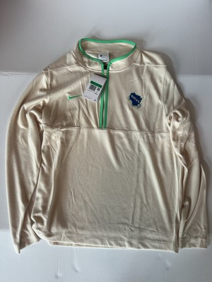 Milwaukee Bucks Nike Dri-Fit Coaches 1/4-Zip Men's Cream Size XL New With Tags