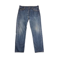 Vintage Levis 501 XX Shrink to Fit Jeans Mens 38x36 Blue Denim Y2K Cotton