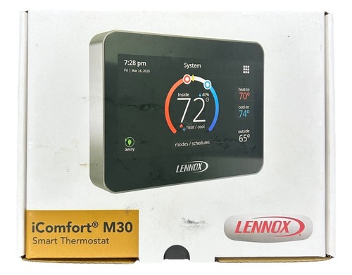 Lennox iComfort M30 Universal Smart 4.3" LCD Color Display Programmable WiFi