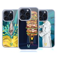 FUNDA GEL HEAD CASE DESIGNS FOOD LEAGUE COMPATIBLE CON APPLE iPHONE Y MAGSAFE