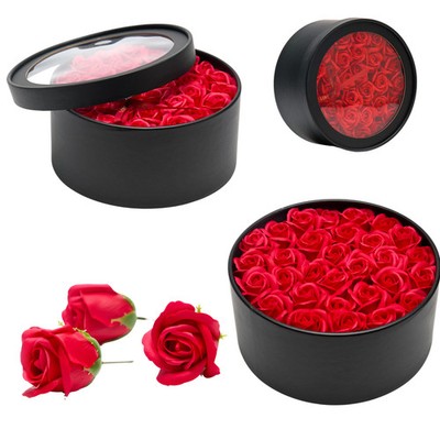 Sei 28-teiliges Seifenrosen Flowerbox Geschenkset