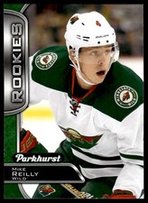 2016-17 PARKHURST ROOKIE GREEN Mike Reilly RC Rookie Minnesota Wild #356