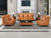 Chesterfield Sofagarnitur Polster Couch Ledersofa 321 Sitzer Wohnlandschaft Neu