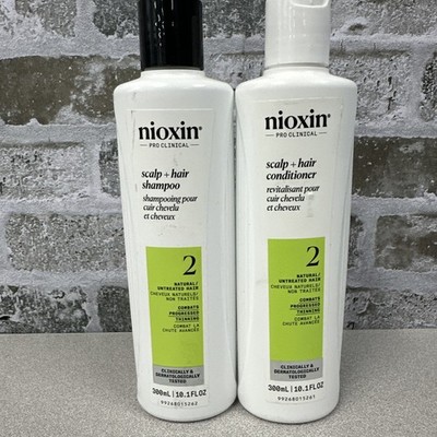 Nioxin System 2 Cleanser Shampoo&Scalp Therapy Conditioner Duo