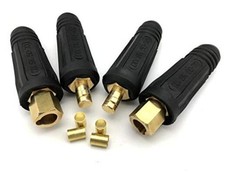 Welding Cable Quick Connector Pair 300Amp-400Amp 1-2/0 50-70 SQ-MM 2-Set