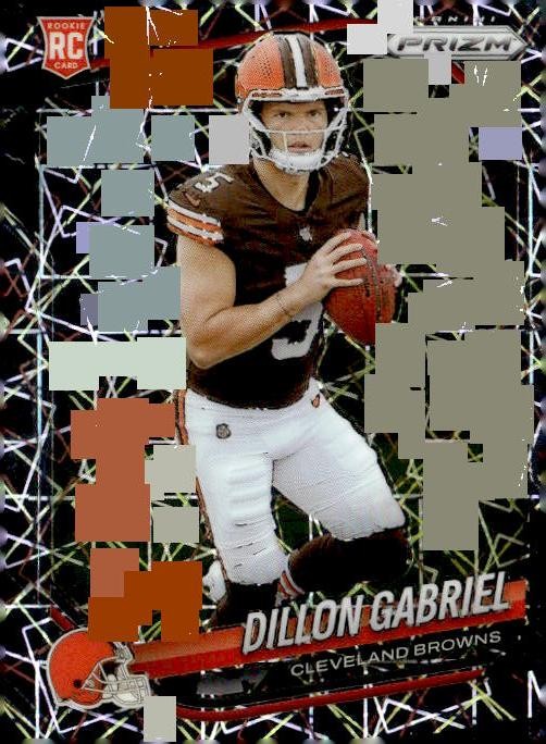 2025 Panini Prizm #372 Dillon Gabriel Lazer