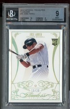 2014 Panini National Treasures Flawless #55 Jose Abreu 13/20 BGS 9
