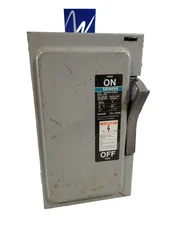 Siemens ITE SN422 60 amp 240 volt Fusible Indoor 3 Phase 4W Disconnect DIS4211