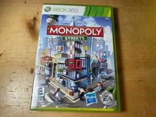 Monopoly Streets (Microsoft Xbox 360, 2010) Complete CIB Tested Free US Shipping