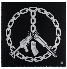 “Out Of Publication” By Thomas Wimberly S/Ltd Blk Letter Press Street Art, Obey