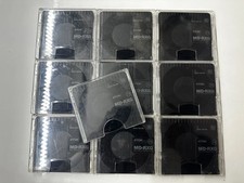 10 TDK Minidisc MD-RXG 74 Mins Recordable MD Black Minidisk M74