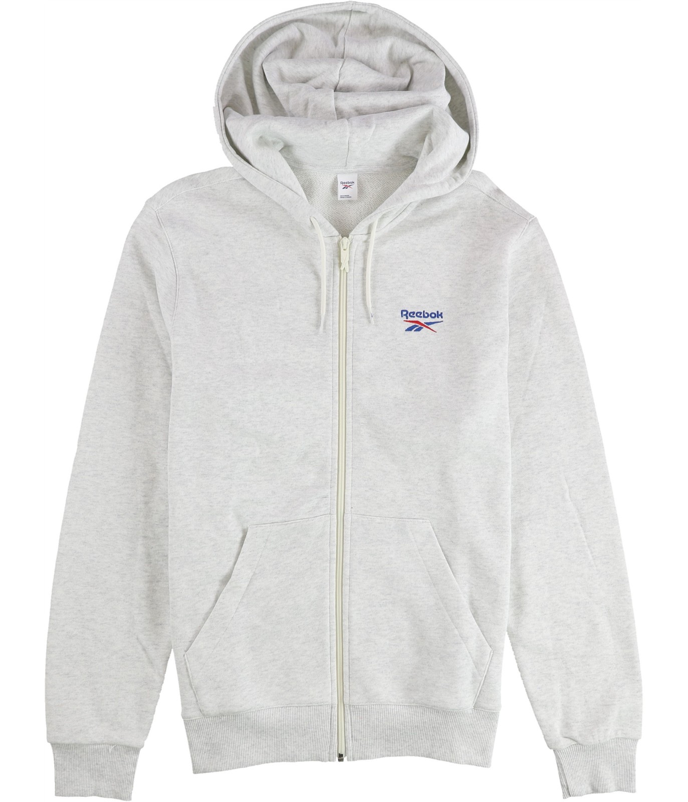 Reebok Mens Classic Vector Hoodie Sweatshirt White Medium 6190₽