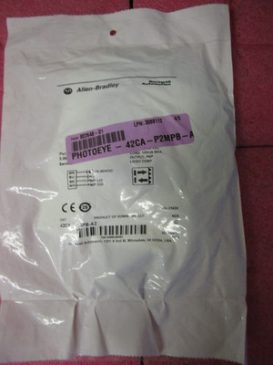 Allen-Bradley 42CA-P2MPB-A2 PhotoElectric Sensor 3.8M 18mm Plastic Cylindrical