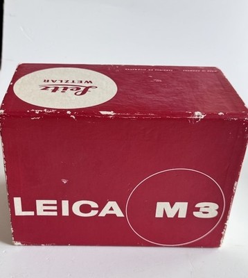 #LK022-Empty Box FÜR Leica M3  Leerer Karton ohne Inhalt