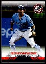 2023 Choice Christian Encarnacion-Strand #08 Team Card Louisville Bats