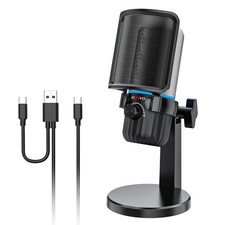 USB Microphone for PC, Computer Microphone for Gaming and Podcast, Gaming Mic...