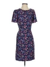 Rebecca Taylor Women Blue Casual Dress 0