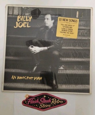 Billy Joel  ''An Innocent Man Vinyl'' LP  Columbia 1983  in Shrink with Hype